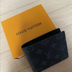 루이비통 슬렌더 윌릿 남성 반지갑 블랙 이미지