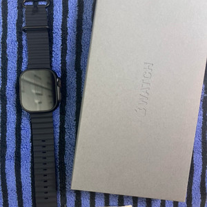 애플워치 울트라 3 블랙 오션밴드 이미지