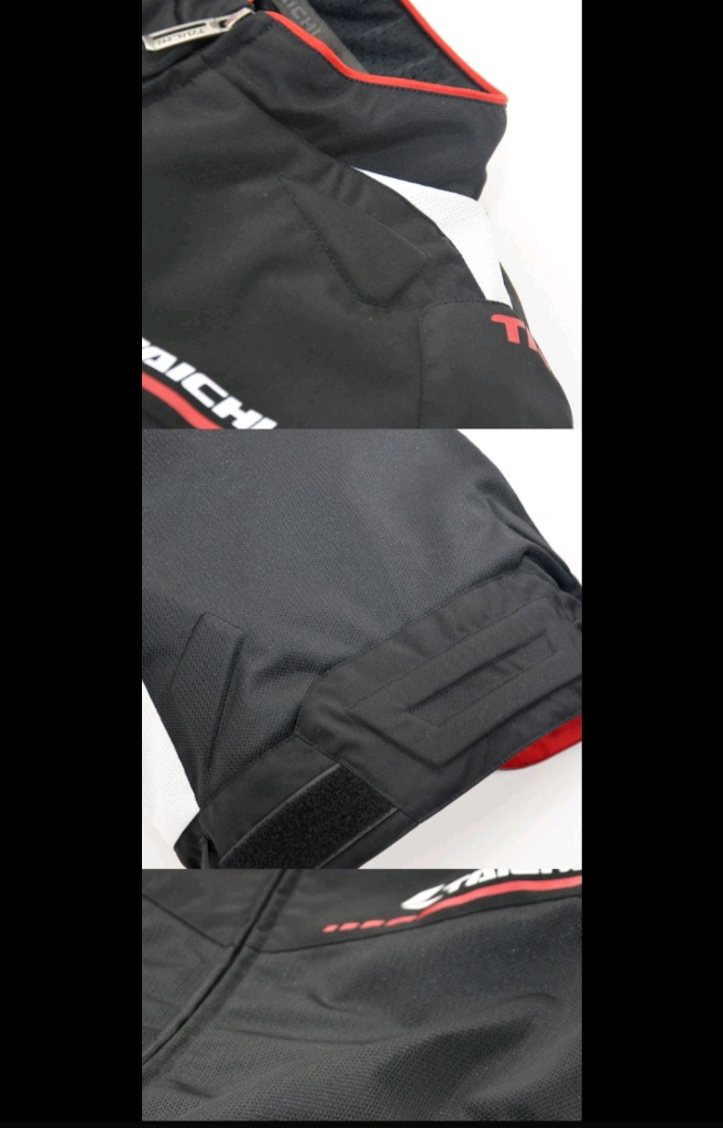 RS 타이치(RS Taichi)의 RSJ308 Armed 하이 프로텍션 메쉬 재킷 보호대포함(XL)여름철 라이딩에 이미지