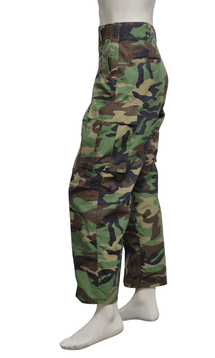 국군 구형 후기형 얼룩무늬 동계 전투복 바지 팬츠 하의 (L) 이미지