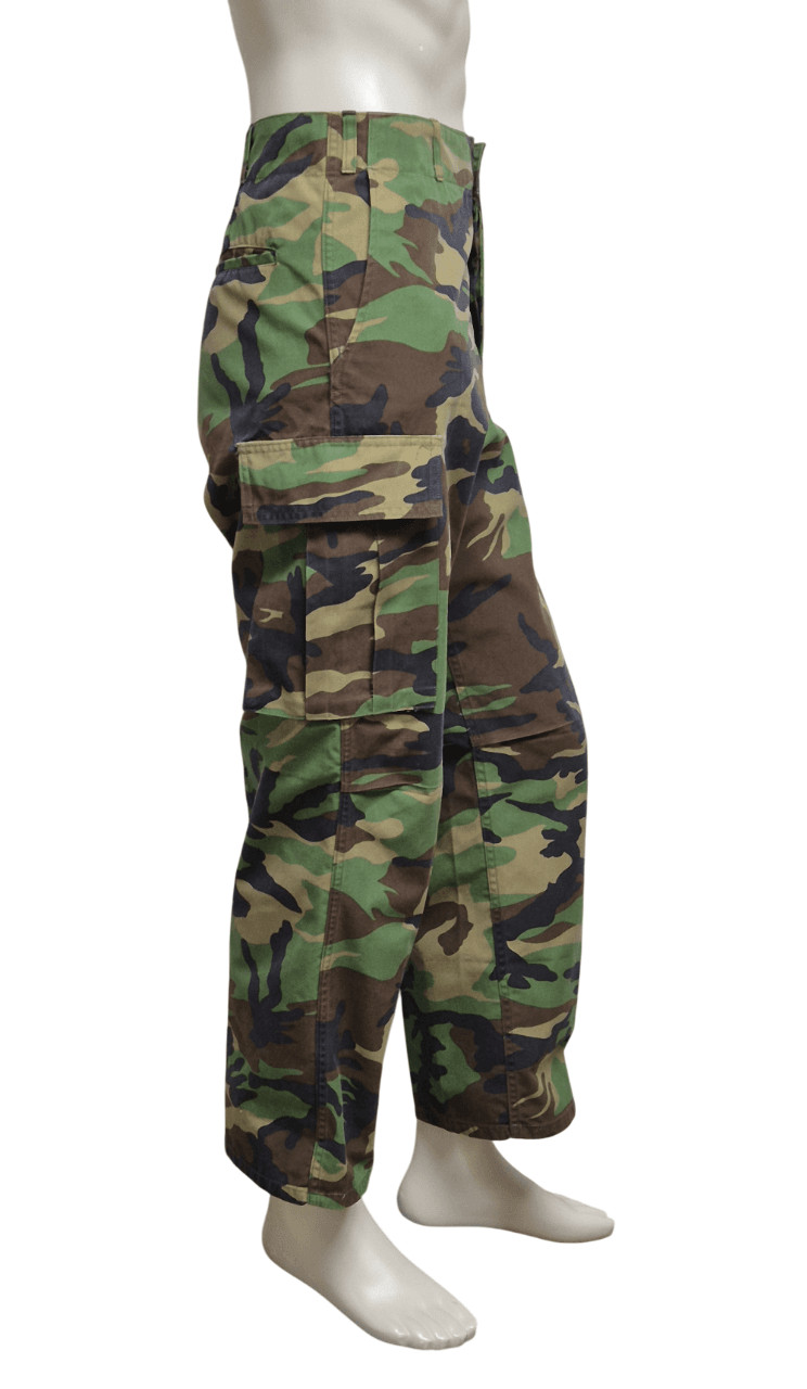 국군 구형 후기형 얼룩무늬 동계 전투복 바지 팬츠 하의 (L) 이미지