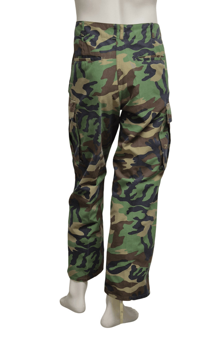 국군 구형 후기형 얼룩무늬 동계 전투복 바지 팬츠 하의 (L) 이미지