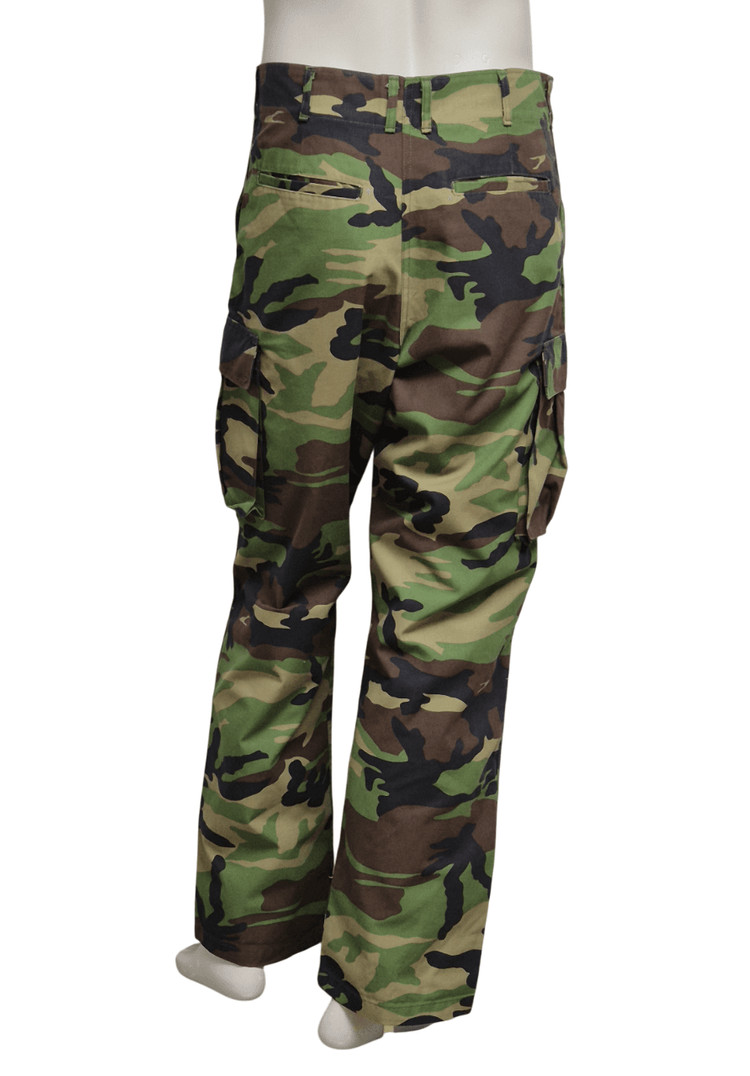국군 구형 후기형 얼룩무늬 동계 전투복 바지 팬츠 하의 (M) 이미지