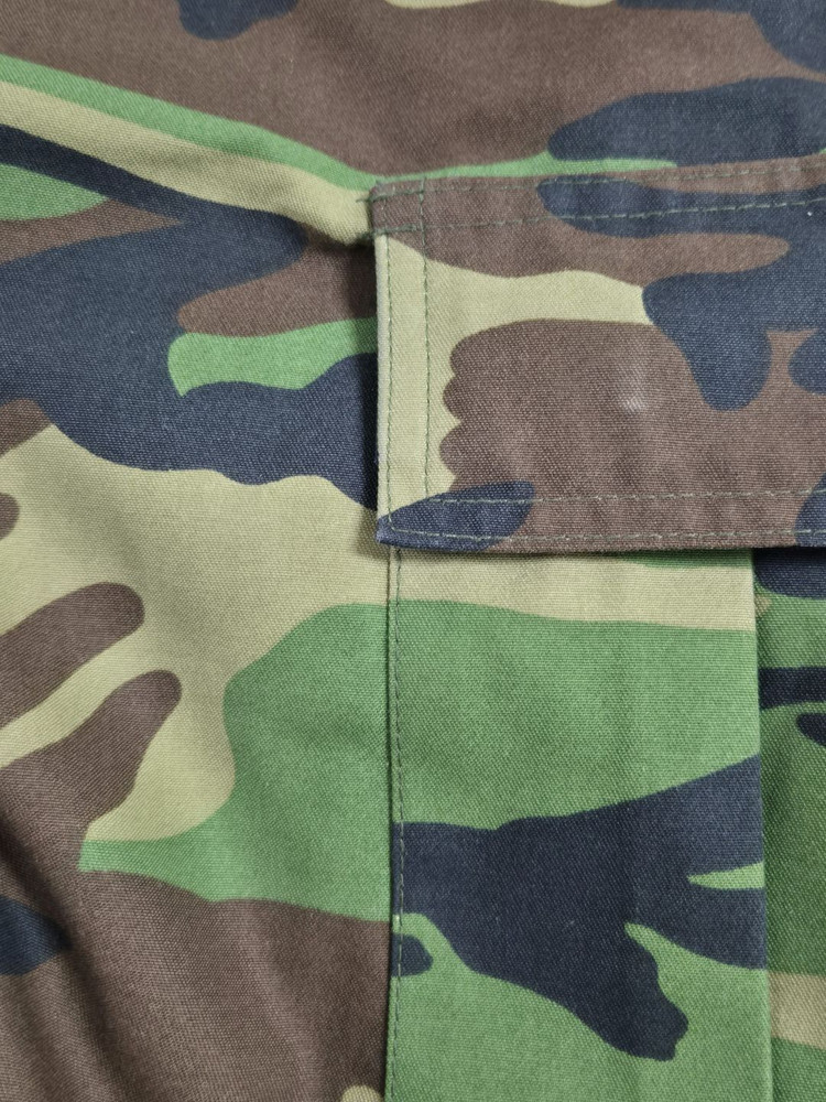 국군 구형 후기형 얼룩무늬 동계 전투복 바지 팬츠 하의 (M) 이미지