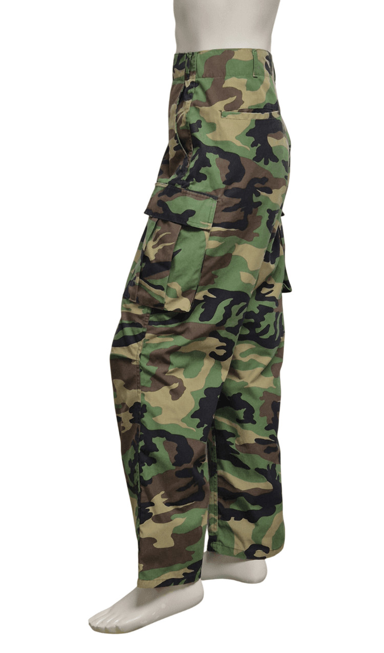 국군 구형 후기형 얼룩무늬 동계 전투복 바지 팬츠 하의 (3XL) 이미지