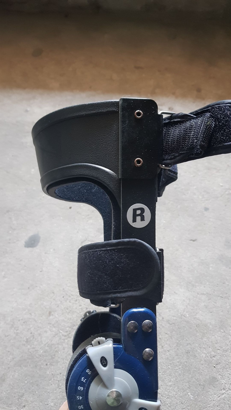 메디컬핏 문성보조기 각도조절 무릎보조기 십자 인대 보조기 사이즈 S 이미지