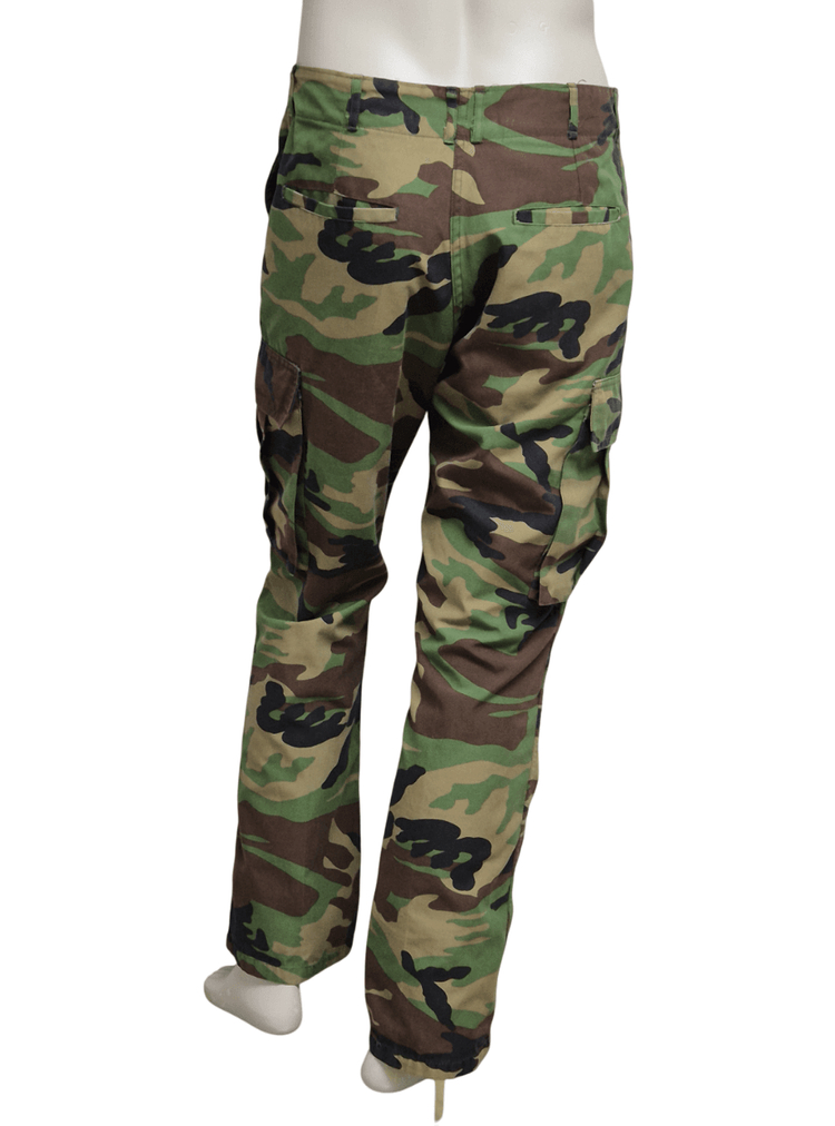 국군 구형 후기형 얼룩무늬 동계 전투복 바지 팬츠 하의 (M) 이미지