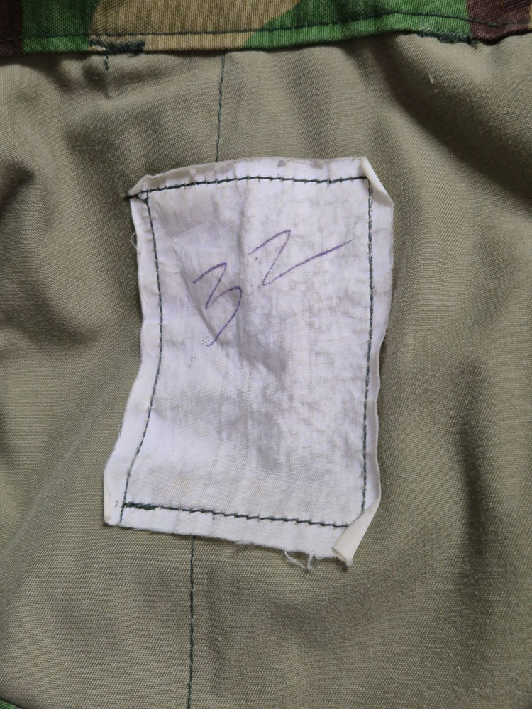 국군 구형 후기형 얼룩무늬 동계 전투복 바지 팬츠 하의 (M) 이미지