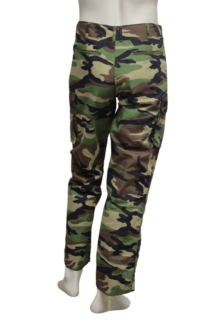 국군 구형 최후기형 얼룩무늬 동계 전투복 바지 팬츠 하의 (M) 이미지
