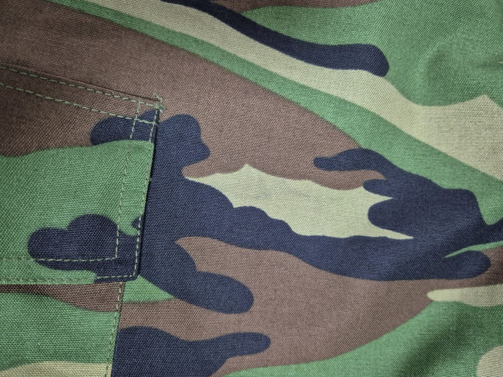 국군 구형 최후기형 얼룩무늬 동계 전투복 바지 팬츠 하의 (M) 이미지