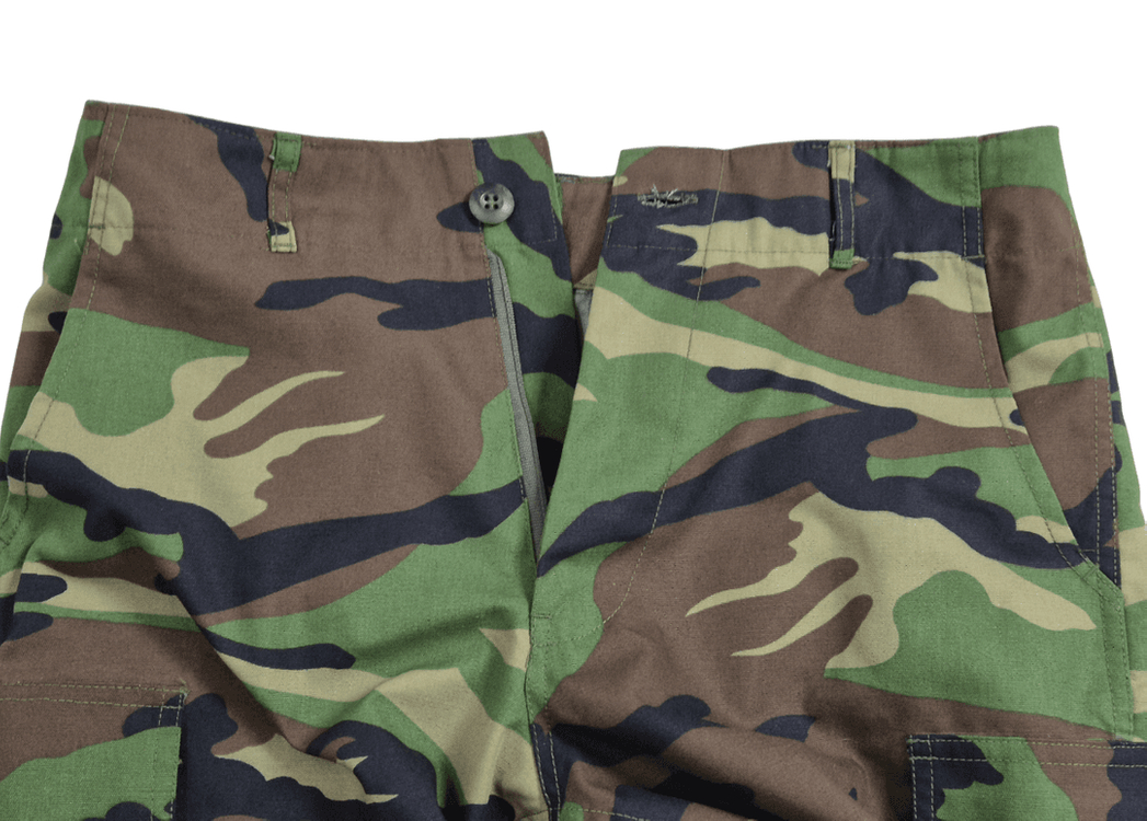국군 구형 최후기형 얼룩무늬 동계 전투복 바지 팬츠 하의 (M) 이미지