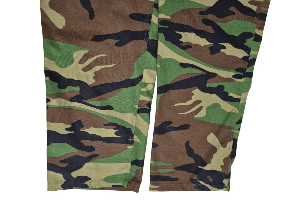국군 구형 최후기형 얼룩무늬 동계 전투복 바지 팬츠 하의 (M) 이미지