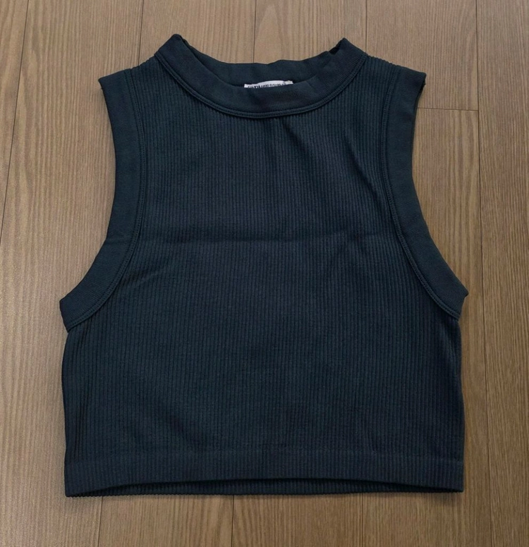 <새옷>ZARA_그린블루 니트탑 이미지