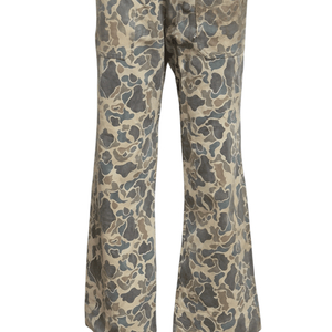 국군 구형 70s 사제 맞춤 덕헌터 예비군 전투복 바지 팬츠 하의 (XS) 이미지