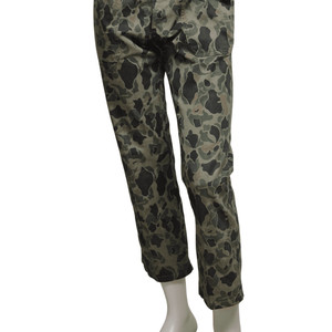 국군 구형 80s 맞춤 덕헌터 예비군 전투복 바지 팬츠 하의 (M) 이미지