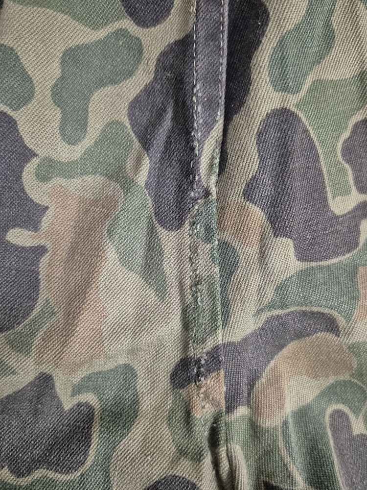 국군 구형 80s 맞춤 덕헌터 예비군 전투복 바지 팬츠 하의 (M) 이미지