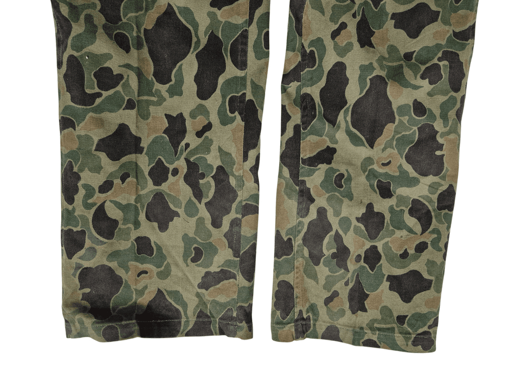 국군 구형 80s 맞춤 덕헌터 예비군 전투복 바지 팬츠 하의 (M) 이미지