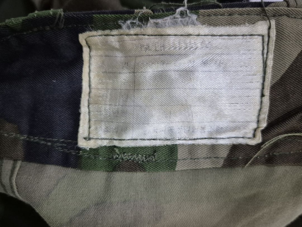 육군 구형 80s 부대 시험용 얼룩무늬 전투복 바지 팬츠 하의 (S) 이미지