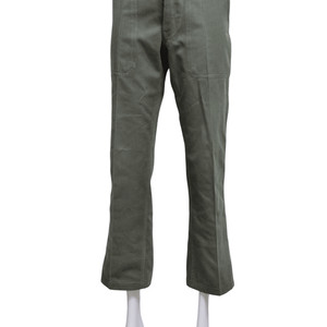 국군 구형 80s 민무늬 전투복 바지 팬츠 하의 (XS) 이미지