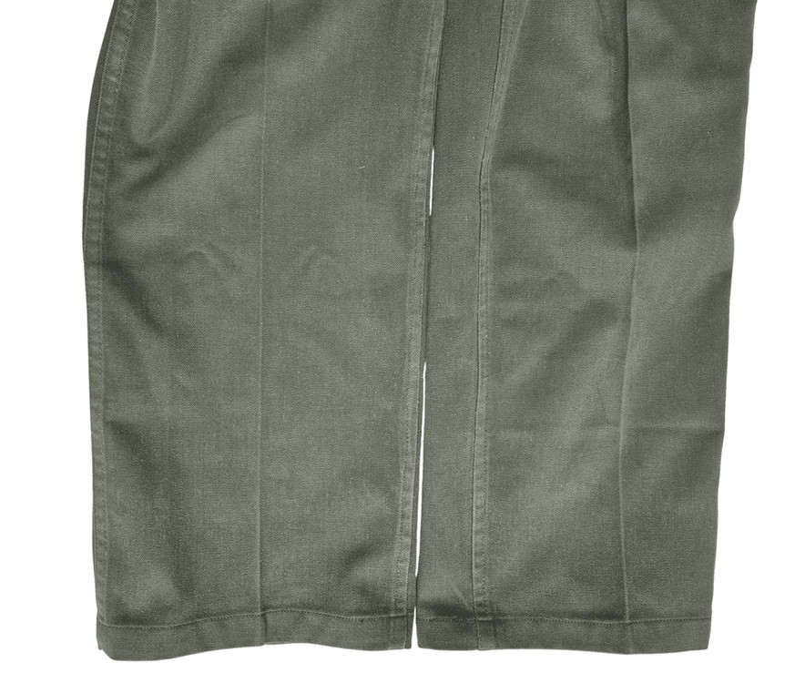 국군 구형 80s 민무늬 전투복 바지 팬츠 하의 (XS) 이미지