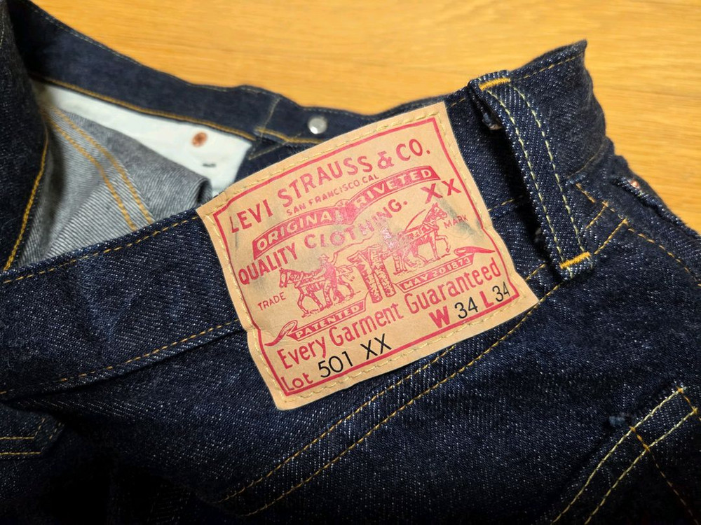 리바이스 LVC 1955 501 리지드 34X34 이미지