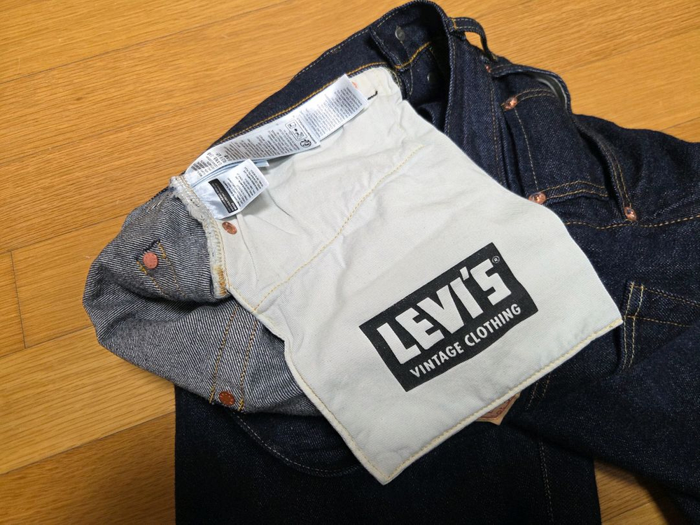 리바이스 LVC 1955 501 리지드 34X34 이미지