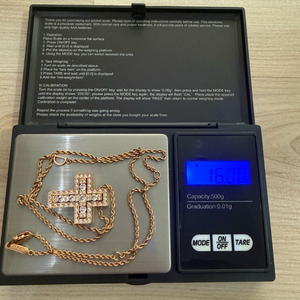 18k 다미아니 벨에포크 목걸이 로즈골드 라지 이미지