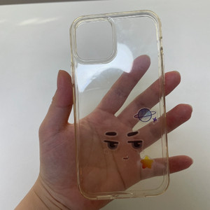 아이폰12/12프로 투명 케이스 (귀여운 캐릭터) 이미지