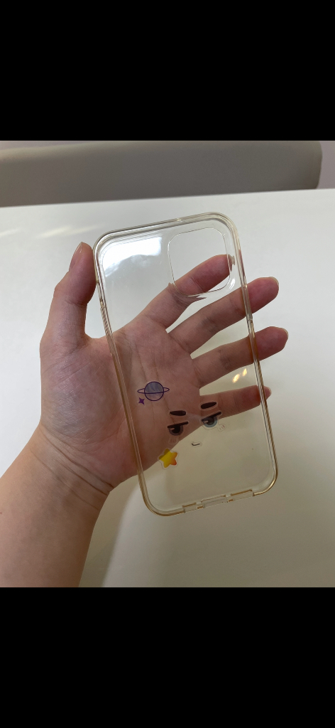 아이폰12/12프로 투명 케이스 (귀여운 캐릭터) 이미지