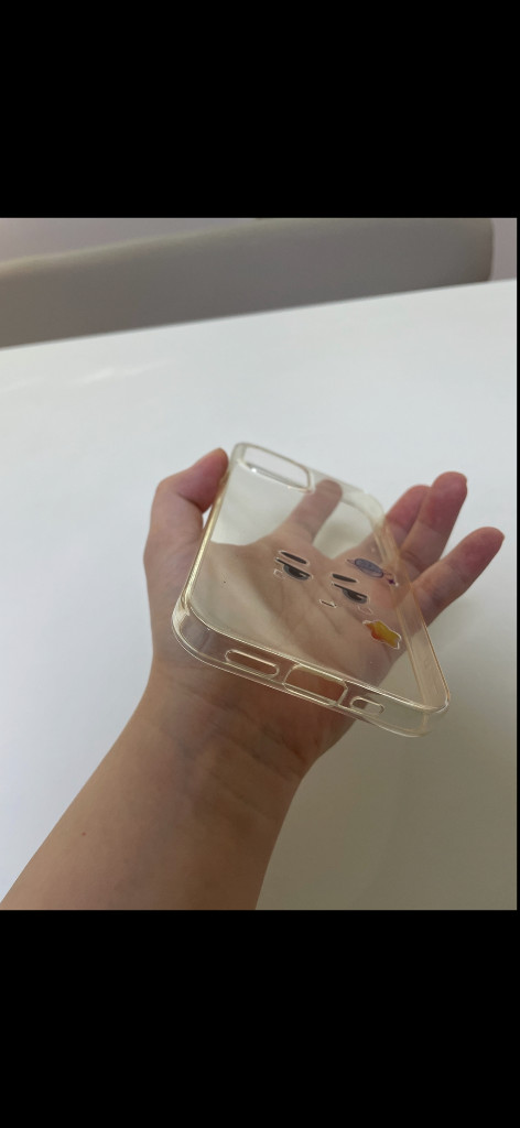 아이폰12/12프로 투명 케이스 (귀여운 캐릭터) 이미지