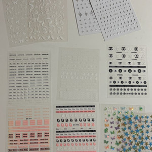 명품 네일 스티커 모음 디올샤넬 등 이미지