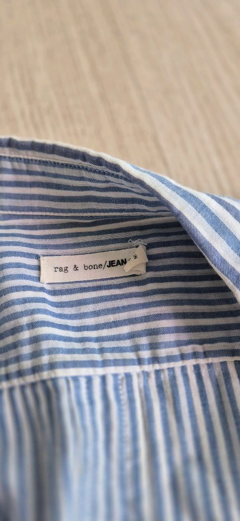 Rag & Bone 여성 스트라이프셔츠 ㅡXS 이미지