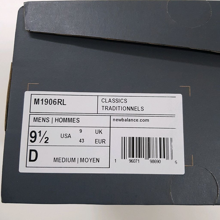 (택포) 뉴발란스 1906R 차콜 그레이 / 275 / 미실착 새상품 이미지