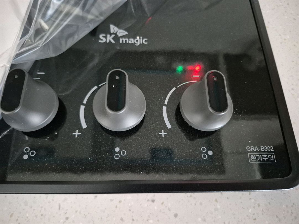 LPG 빌트인 가스레인지(신품) GRA-B302,SK 매직 이미지