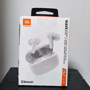 JBL Wave 200 화이트 블루투스 이어폰 이미지