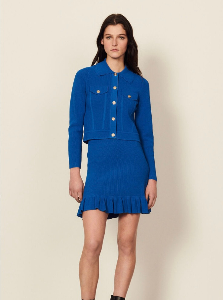 SANDRO 산드로 버튼업 가디건 1 이미지