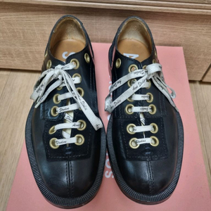 아크네스튜디오 레이스 더비슈즈 블랙 40사이즈 이미지