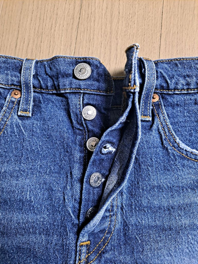 리바이스 501 청반바지 27,H&M 반바지 일괄 이미지