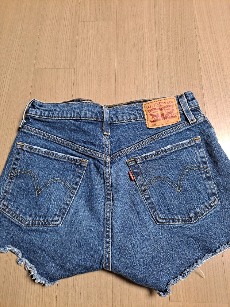 리바이스 501 청반바지 27,H&M 반바지 일괄 이미지