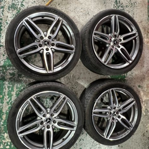 벤츠 훨타이어세트 w213 19인치 amg 이미지