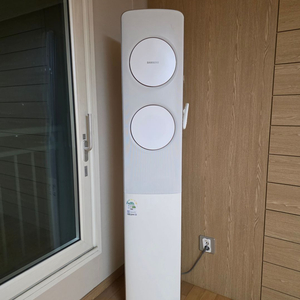 삼성 2 in 1 무풍 에어컨 (스탠드, 벽걸이, 실외기 세트) 이미지