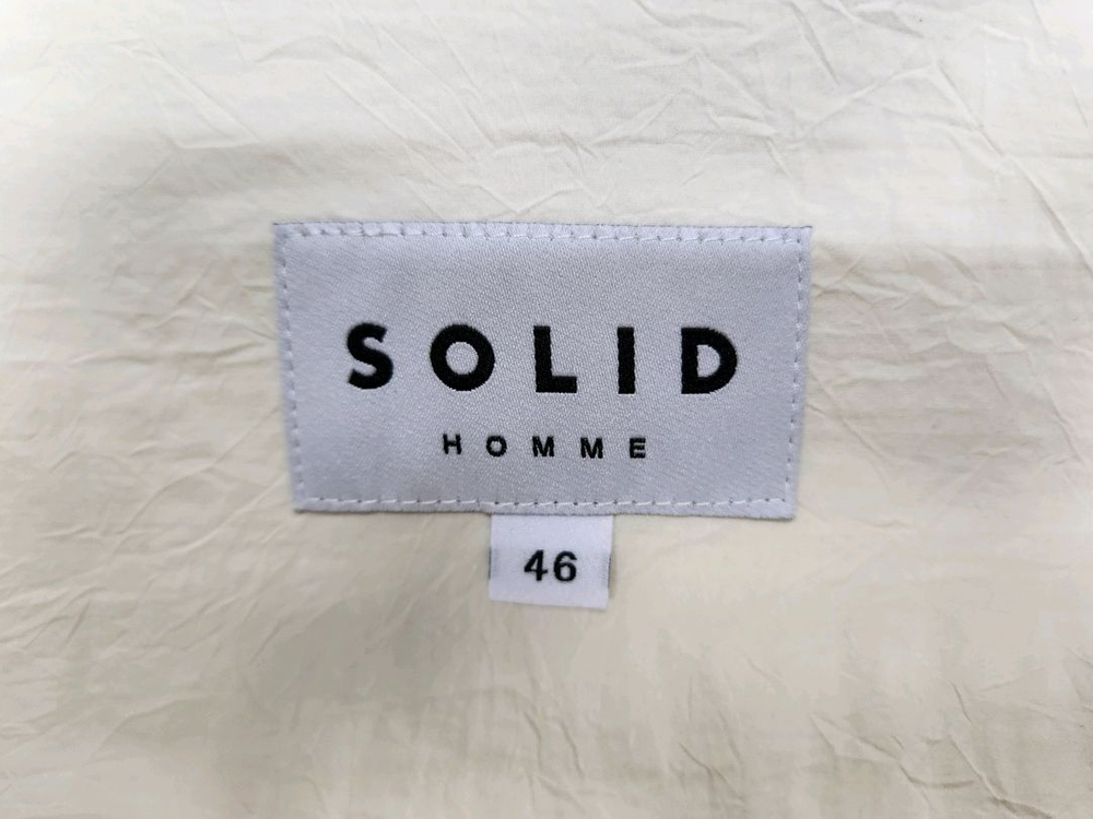 [정품 남여공용] 솔리드옴므 연 베이지색상 기능성 긴팔 셔츠 46 사이즈 코오롱스포츠 에피그램 k2 아미 꼼데가르송 이미지