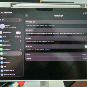 아이패드 M4 11 프로 256GB 셀룰러 이미지