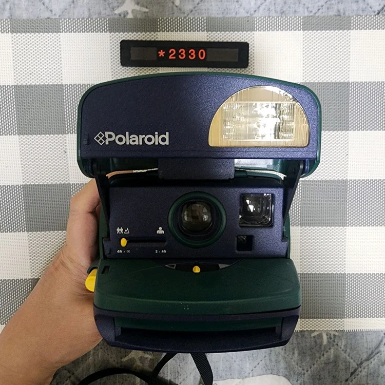 폴라로이드 600 그린바디 즉석카메라 이미지