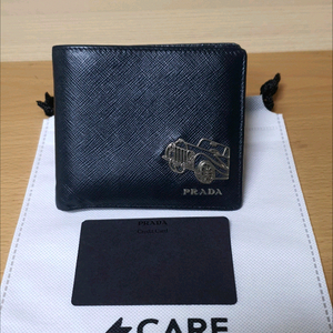 프라다 사피아노 반지갑/지갑 정품S급(감정O)구찌프라다루이비통디올고야드샤넬셀린느보테가생로랑발렌시아가버버리가방 이미지