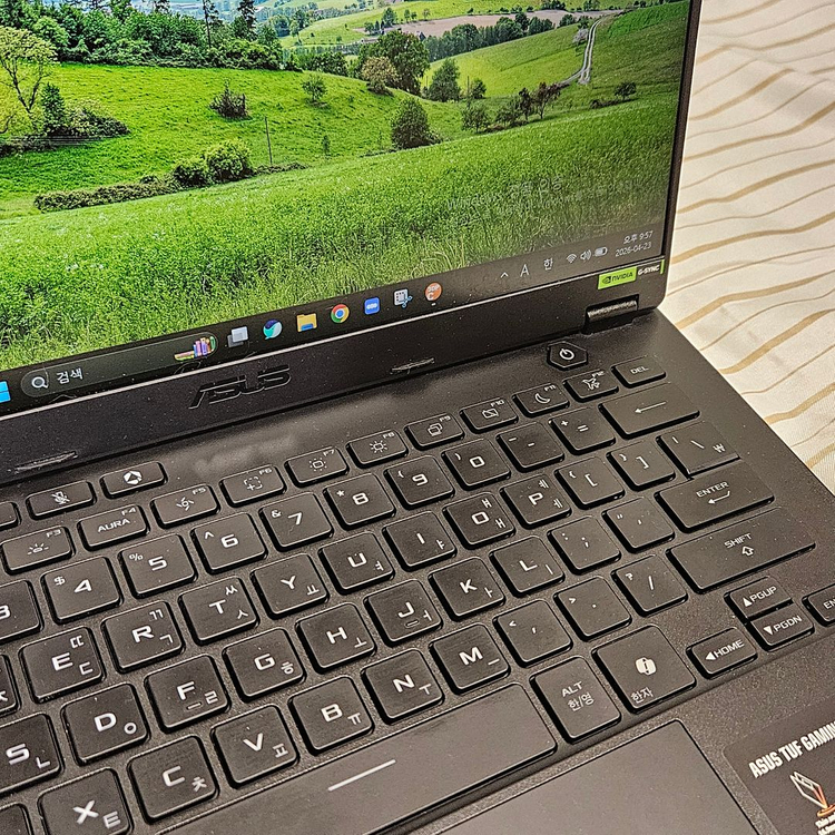 아수스 TUF 게이밍 노트북 A14/RTX4060/32GB/고사양노트북 이미지