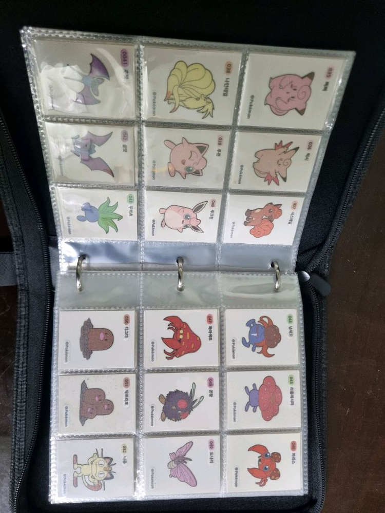 포켓몬띠부씰 1세대 (뮤츠2종 뮤2종 제외) 2세대 전종 및 349세대 다수 일괄팝니다 이미지