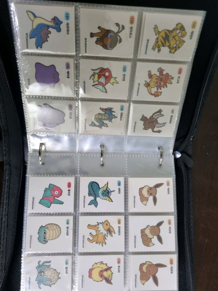 포켓몬띠부씰 1세대 (뮤츠2종 뮤2종 제외) 2세대 전종 및 349세대 다수 일괄팝니다 이미지