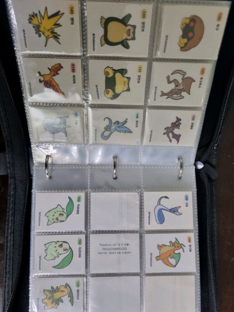 포켓몬띠부씰 1세대 (뮤츠2종 뮤2종 제외) 2세대 전종 및 349세대 다수 일괄팝니다 이미지