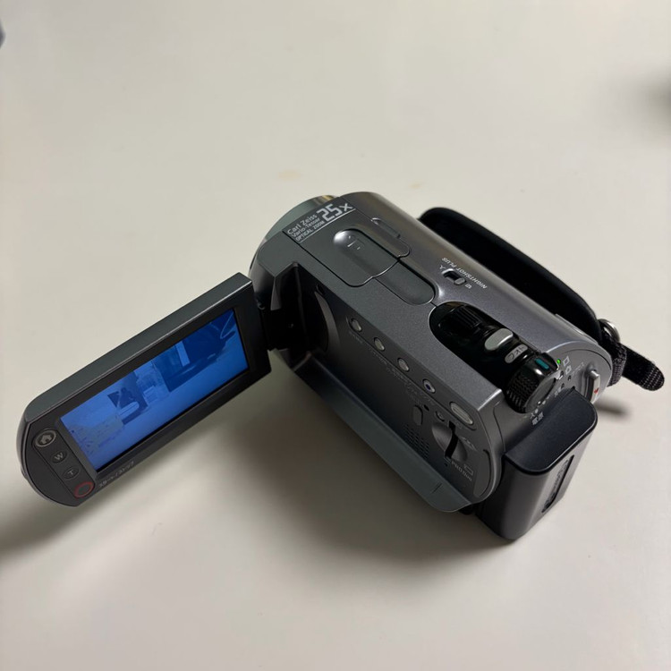 풀박) 소니 Sony DCR-SR62 실버 빈티지 캠코더 이미지